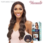 Vanessa Synthetic Middle Reverse C-Part Swissilk Lace Front Wig - TOPS MRC TOUEI